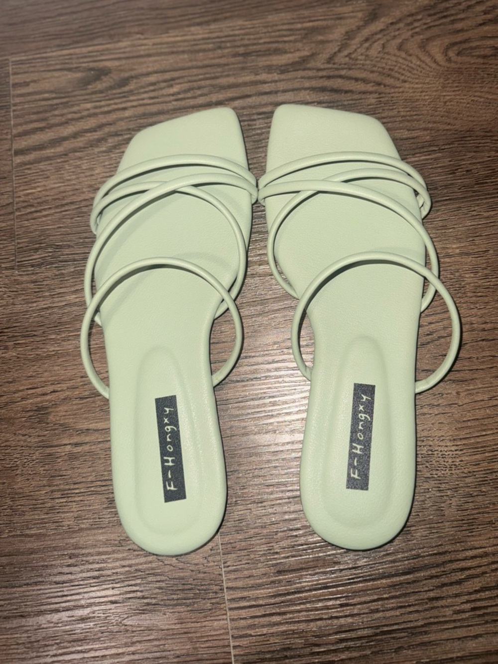 Strappy Sandals Mint Green